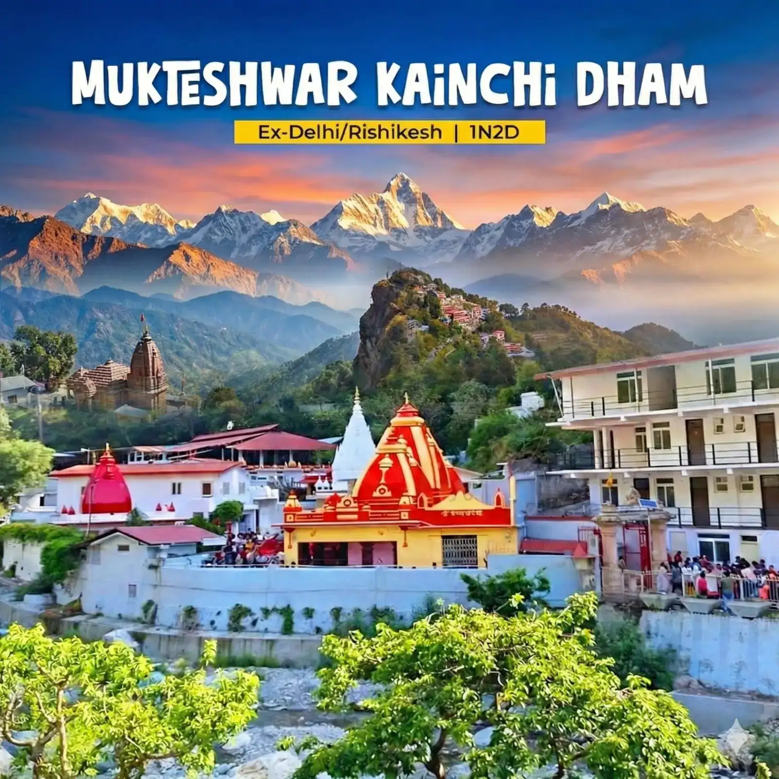 Mukteshwar & Kainchi Dham Weekend Tour | 1N/2D Trip from Delhi gallery